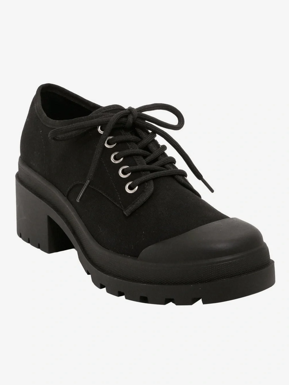 Chinese Laundry Black Heel Loafers